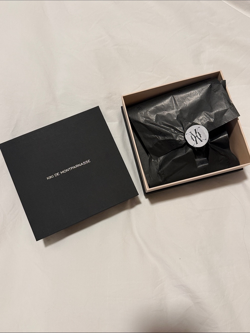 Kiki de Montparnasse Small Gift Box with Black Tissue Wrap